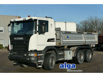 Camion benne Scania G 450 6x4/Meiller/Bordmatik/AHK/Retarder: photos 1