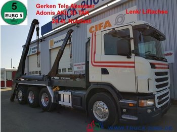 Camion multibenne Scania G 480 8x4 Tele Gerken Adonis 24.5t. NL Lenk Lift: photos 1