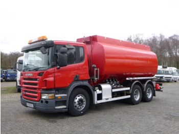Camion citerne pour transport de carburant Scania P310 6x2 RHD fuel tank 20.9 m3 / 4 comp: photos 1