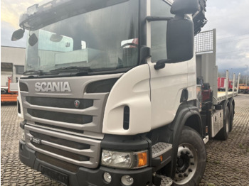 Scania P320 - Camion benne, Camion grue: photos 2
