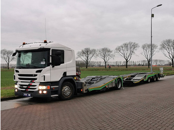 Camion porte-voitures Scania P410 truck transporter: photos 2