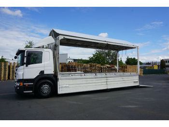 Camion pour le transport de boissons Scania P 410 LL FD Lang *Retarder/Lenk+Lift/LBW/ACC/LDW: photos 1