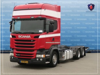 Camion porte-conteneur/ Caisse mobile Scania R410 LB6X2MNB | BDF SYSTEM | WECHSELFAHRGESTELL | RETARDER | EURO 6: photos 1