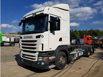 Camion porte-conteneur/ Caisse mobile Scania R440 E6 retarder: photos 1