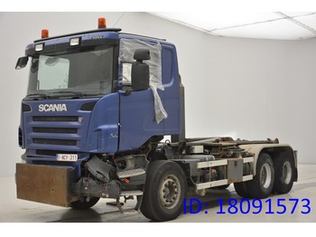 Camion ampliroll Scania R480 - 6x4: photos 1