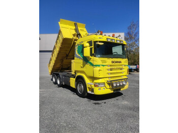 Camion benne Scania R480 TIPPER+TRACTOR UNIT 6X4 - 444966 km: photos 1
