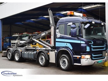Camion ampliroll Scania Scania P 420, Euro 5, 8x2, Manuel, 2015 system!, Truckcenter Apeldoorn: photos 1