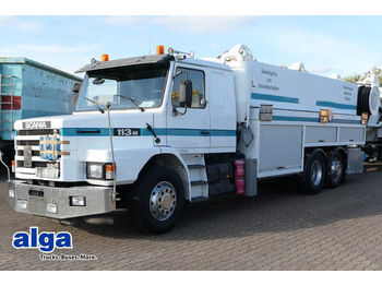 Camion citerne Scania T113HL, 6x2, 14.500 Liter, Saugen & Drücken: photos 1