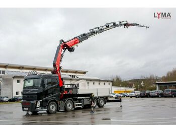 Camion plateau, Camion grue Volvo FASSI 820RA2.27 FJ L426 8x2 - SOFORT - NOW READY: photos 1