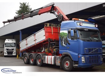 Camion benne Volvo FH 16 - 580, Hiab 377 EP5, 8x4, Truckcenter Apeldoorn: photos 1