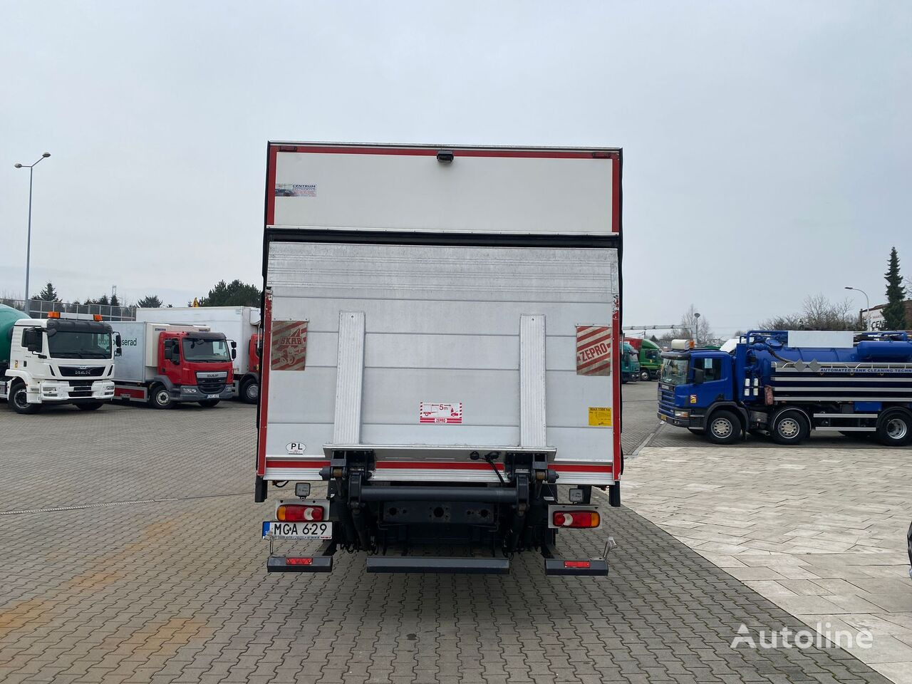 Camion frigorifique Volvo FL 240, EURO6, HULSTEINS, 18EP, SUPER CONDITION: photos 10
