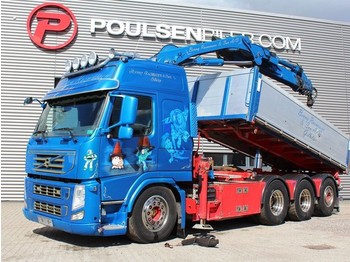 Camion Volvo FM500 8x4*4 tipper/crane