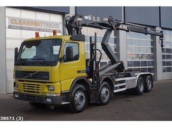 Camion ampliroll Volvo FM 12.340 HMF 22 ton/meter laadkraan: photos 1
