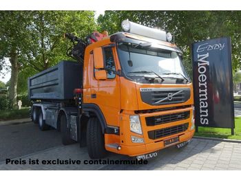 Camion porte-conteneur/ Caisse mobile Volvo FM 370 Kran - Container 8x2: photos 1