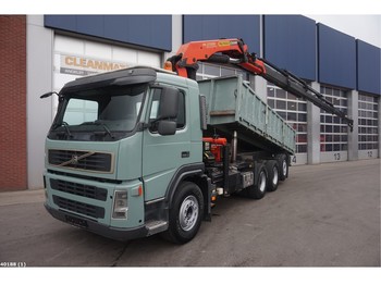 Camion benne Volvo FM 400 Palfinger 27 ton/meter laadkraan: photos 1
