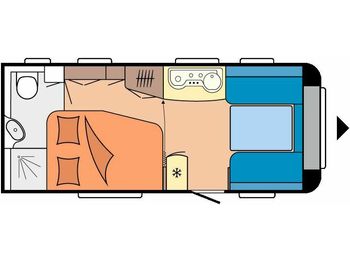 Caravane Hobby De Luxe 495 WFB Modell 2021
