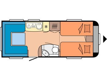 Caravane Hobby De Luxe 540 UL