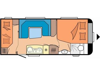 Caravane Hobby De Luxe 560 KMFe Modell 2021