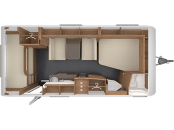 Caravane Wohnwagen Tabbert Da Vinci 550 DM 2,5
