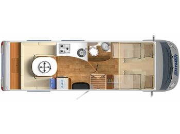 Fourgon aménagé HYMER / ERIBA / HYMERCAR DuoMobil 634 SL Markise/SAT/TV/NAVI/RFK/2xKLIMA