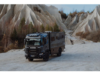 Scania G 410 XT 4x4 FULLY EQUIPPED EXPEDITION TRUCK - Camping-car