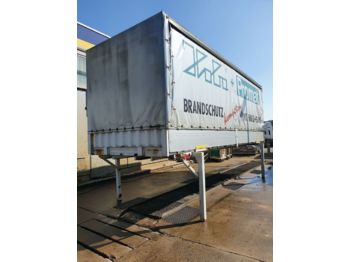 Carrosserie bâchee Krone Wechselbrücke mit Schiebeplane und Bordw. 7,45m