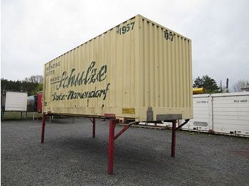 Carrosserie fourgon / - BDF Wechselkoffer 7,15 m mit Türen Lagerbehälter