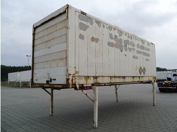 Carrosserie fourgon Krone BDF Wechselkoffer 7,45m Rolltor