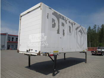 Carrosserie fourgon Krone - JUMBO BDF Wechselkoffer mit Rolltor 7,45 m Glattwand