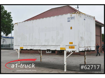 Carrosserie fourgon Krone WB 7,45, Container, stapelbar, Staplertasche