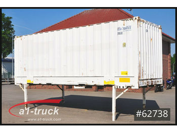 Carrosserie fourgon Krone WB 7,45, Container, stapelbar, Staplertasche