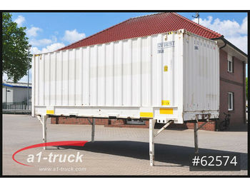 Carrosserie fourgon Krone WB 7,45, Container, stapelbar, Staplertasche