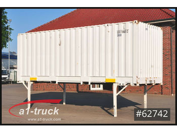 Carrosserie fourgon Krone WB 7,45, Container, stapelbar, Staplertasche
