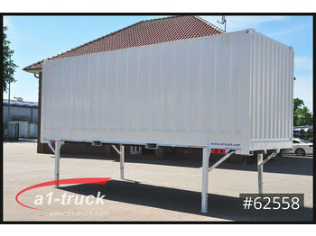 Carrosserie fourgon Krone WB 7,45, Container, stapelbar, neu lackiert