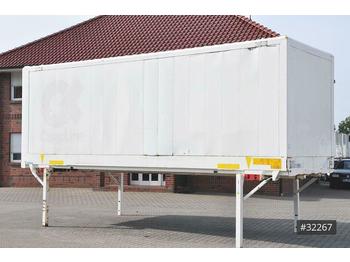 Carrosserie fourgon Krone WB BDF 7,45 Koffer, Code XL, Zurrösen,