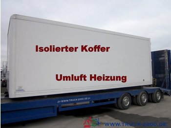 Carrosserie fourgon MAN Isolierter Koffer mit Stand Umluftheizung Treppe