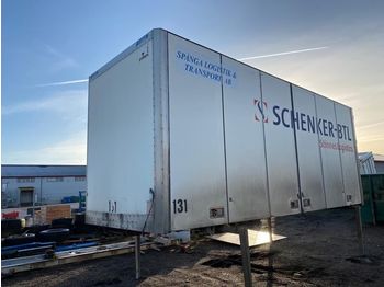 Carrosserie fourgon Närko Skåp m. Container fäste