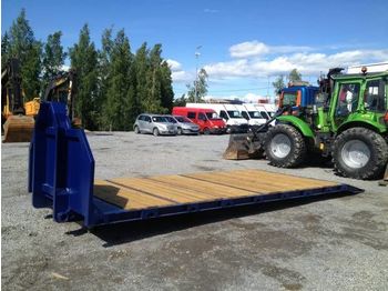 Carrosserie plateau New VAIHTOLAVA Kone puupohja 13 t dropside body