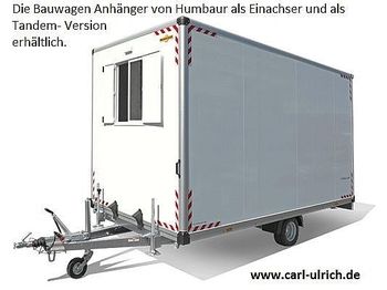 Conteneur comme habitat Humbaur - Bauwagen 254222-24PF30 Tandem