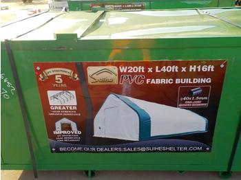 Conteneur comme habitat Unused Golden Mount 20' x 32' x 16' Dome Storage Shelter
