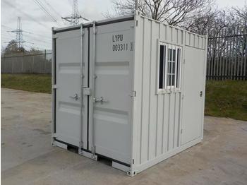 Conteneur comme habitat Unused Hardlife 9' Container, 1 Door & Window