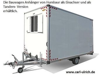 Conteneur comme habitat neuf Humbaur - Bauwagen 154222-24PF30 Einachser Sonderangebot: photos 1