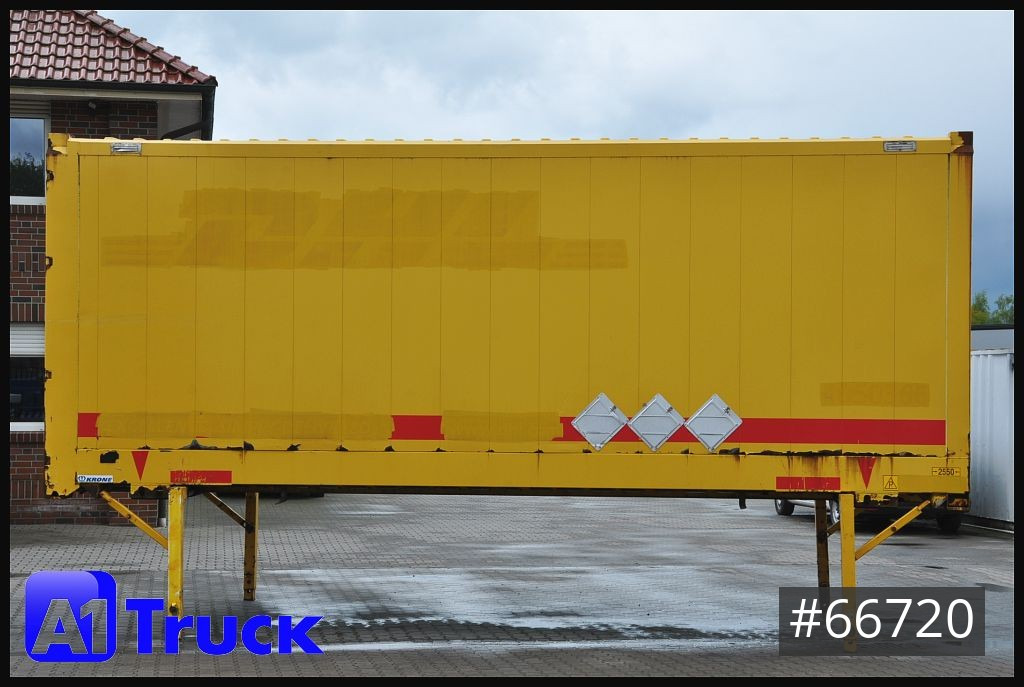 Carrosserie fourgon KRONE BDF 7,45  Container, 2780mm innen, Wechselbrücke: photos 8