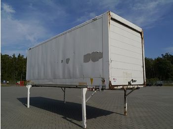 Carrosserie fourgon Krone BDF Wechselkoffer Rolltor Lagerbehälter 7,45 m: photos 1
