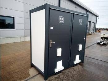 Conteneur comme habitat Unused 2022 Portable Double Cabin Toilet (Declaration of Conformity Available): photos 1