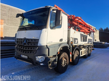 Camion malaxeur 2015 Mercedes-Benz Arocs Med Putzmeister M38-5 betongpumpe - Leveringsklar: photos 1