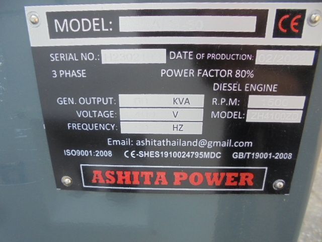 Groupe électrogène neuf Ashita AG3-60: photos 7