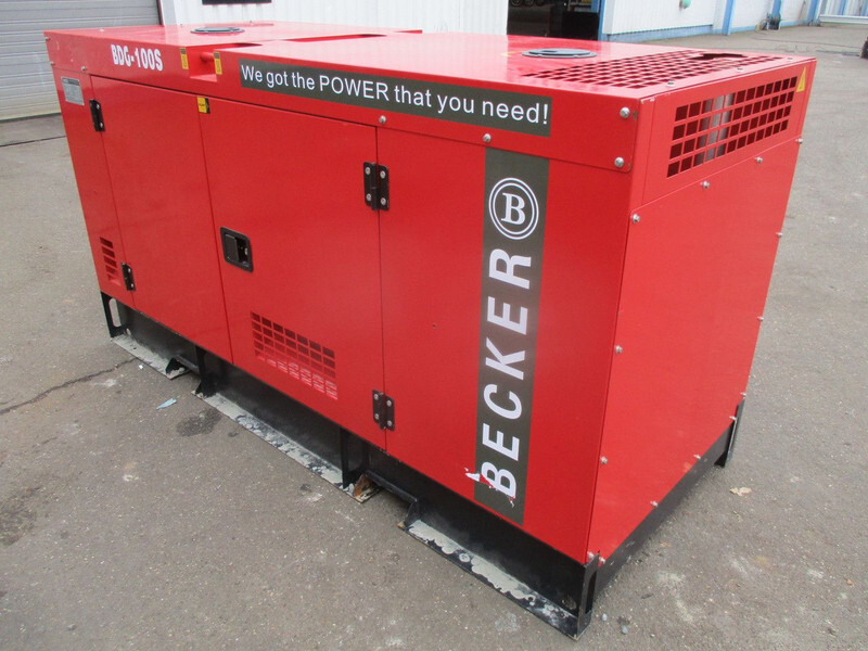 Groupe électrogène neuf Becker BDG-100S , New Diesel generator , 100 KVA, 3 Phase, 2 Pieces in stock: photos 3