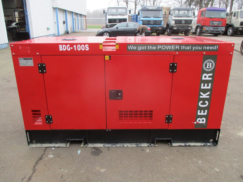 Groupe électrogène neuf Becker BDG-100S , New Diesel generator , 100 KVA, 3 Phase, 2 Pieces in stock: photos 7