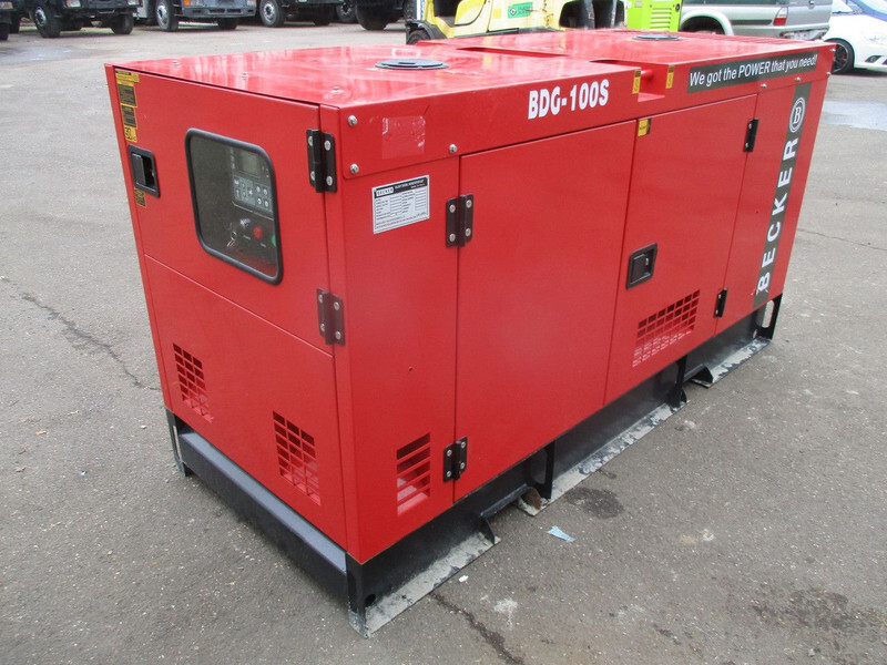 Groupe électrogène neuf Becker BDG-100S , New Diesel generator , 100 KVA, 3 Phase, 2 Pieces in stock: photos 4